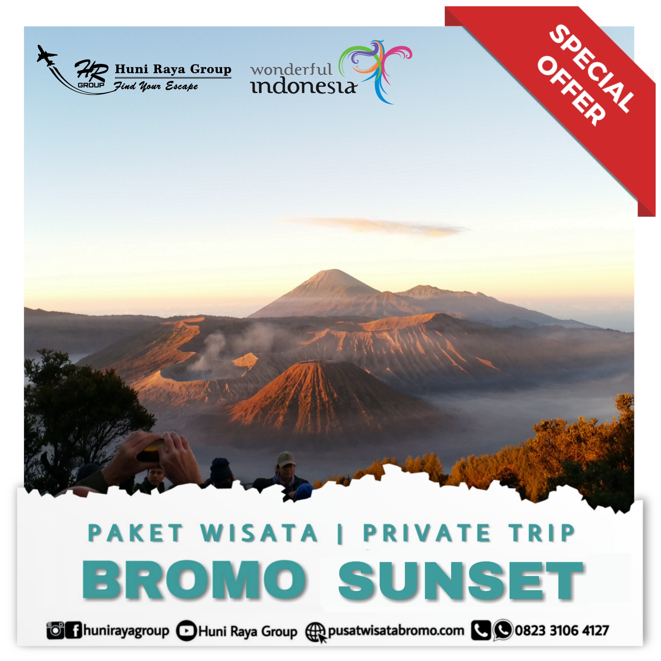 Paket Wisata Bromo Sunset Tour Terlengkap dan Terbaru CV HUNI RAYA GROUP