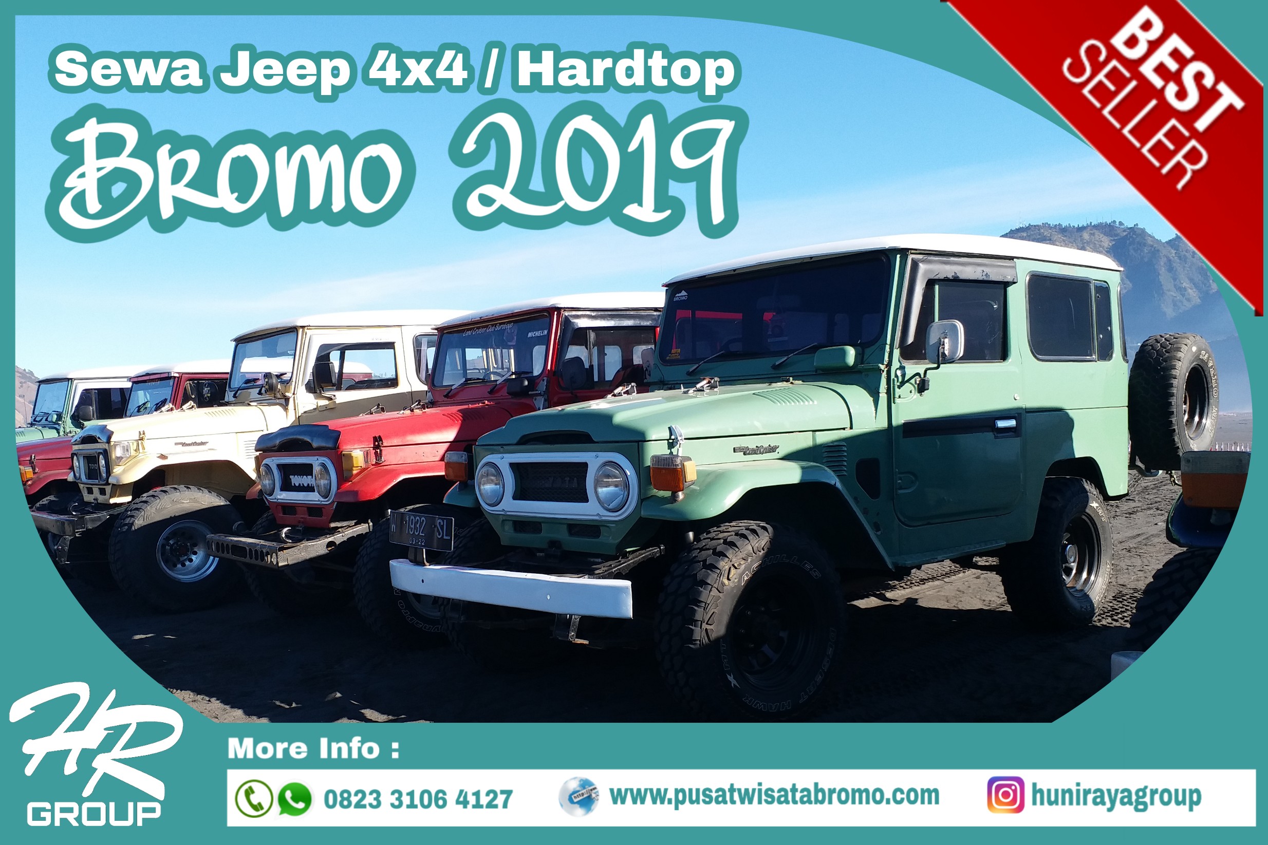 Sewa Jeep Bromo Terbaru 2019 | PusatWisataBromo.com By Huni Raya Group