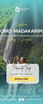 Paket Wisata Bromo Madakaripura 2D1N Terbaru dan Termurah
